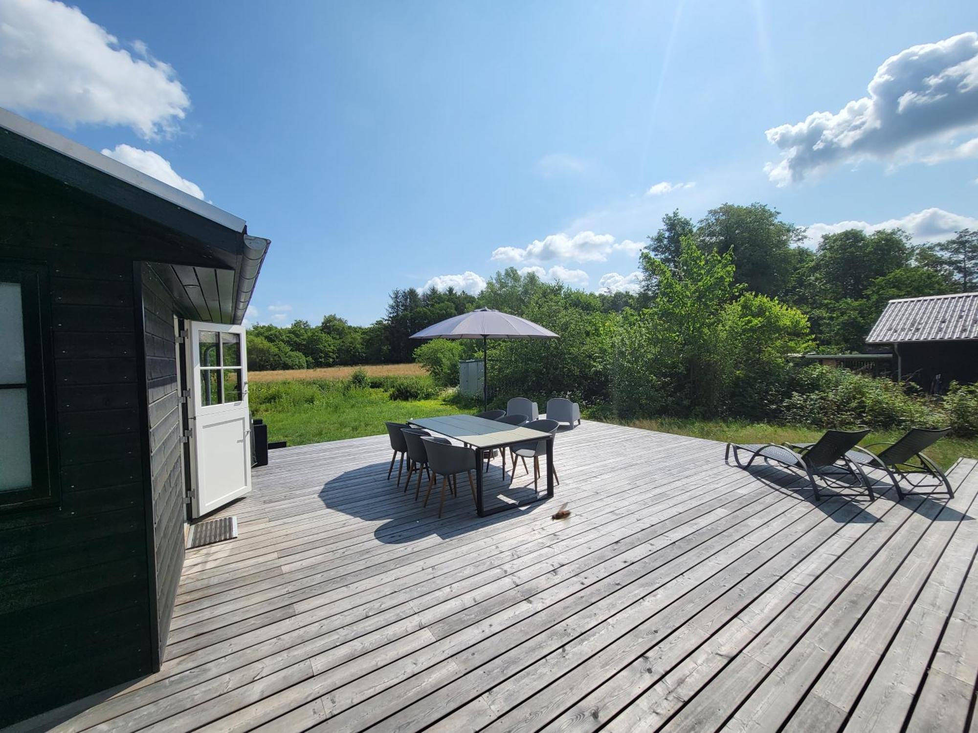 Sommerhus Ved Mosso Med Sokig 스칸데르보르 외부 사진